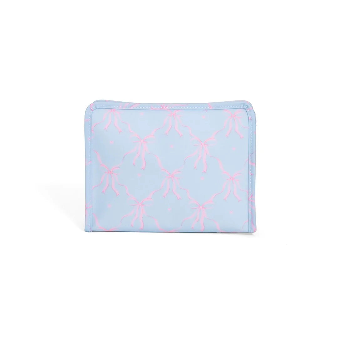 Roadie Medium Zip Pouch Eloise Bow by TRVL Design