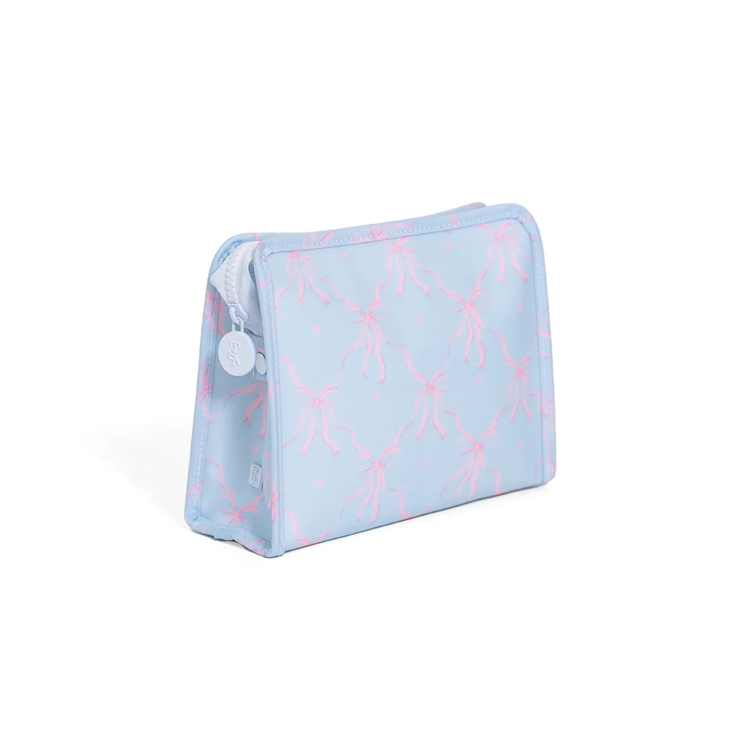 Roadie Medium Zip Pouch Eloise Bow by TRVL Design