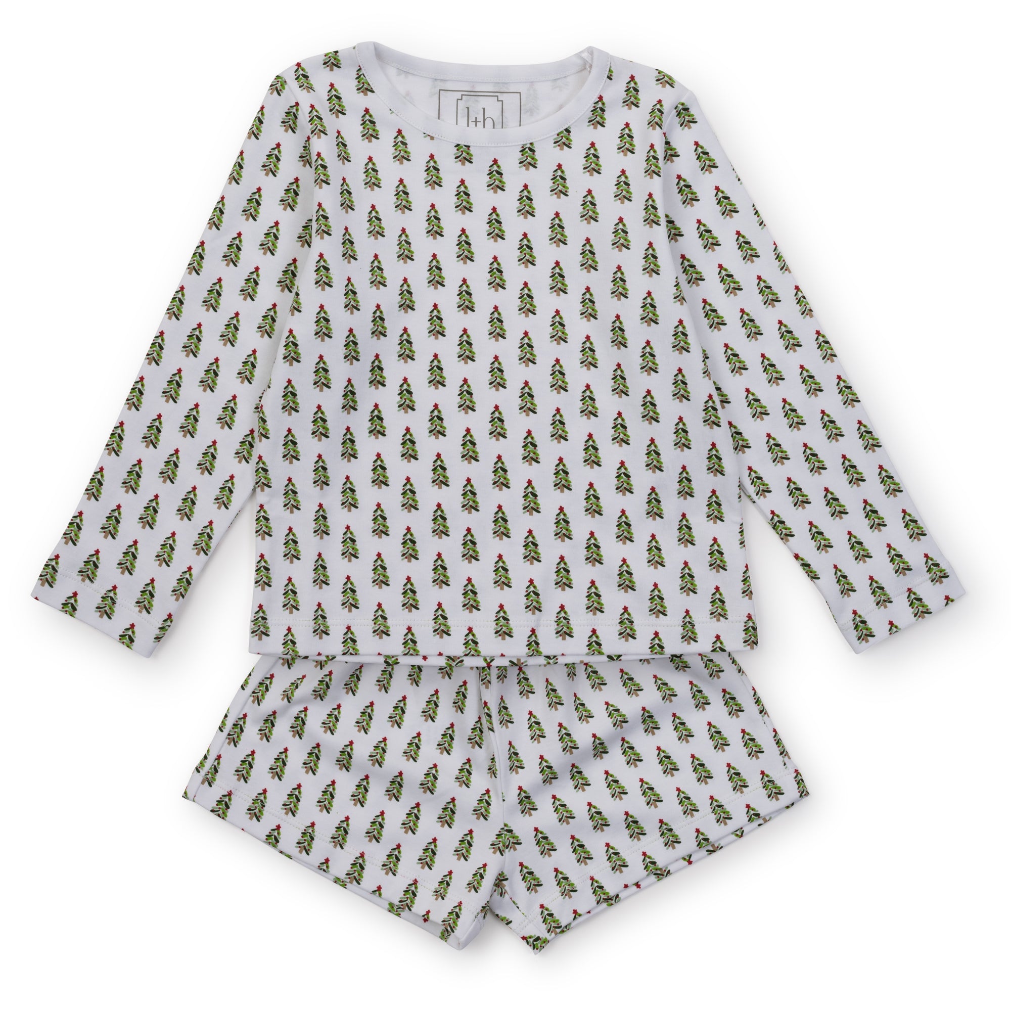 Sophie Girls' Short Set - Oh Christmas Tree