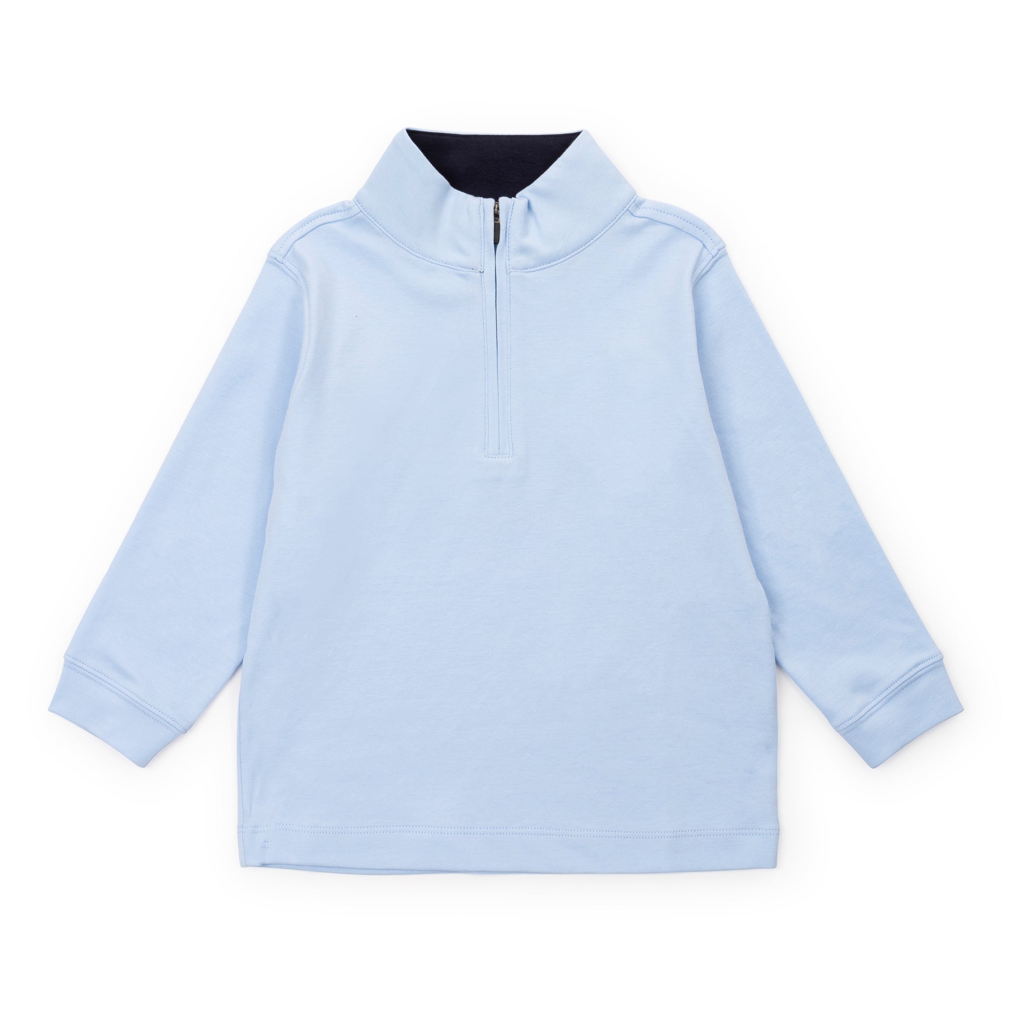 Spencer Quarter Zip Pullover Light Blue