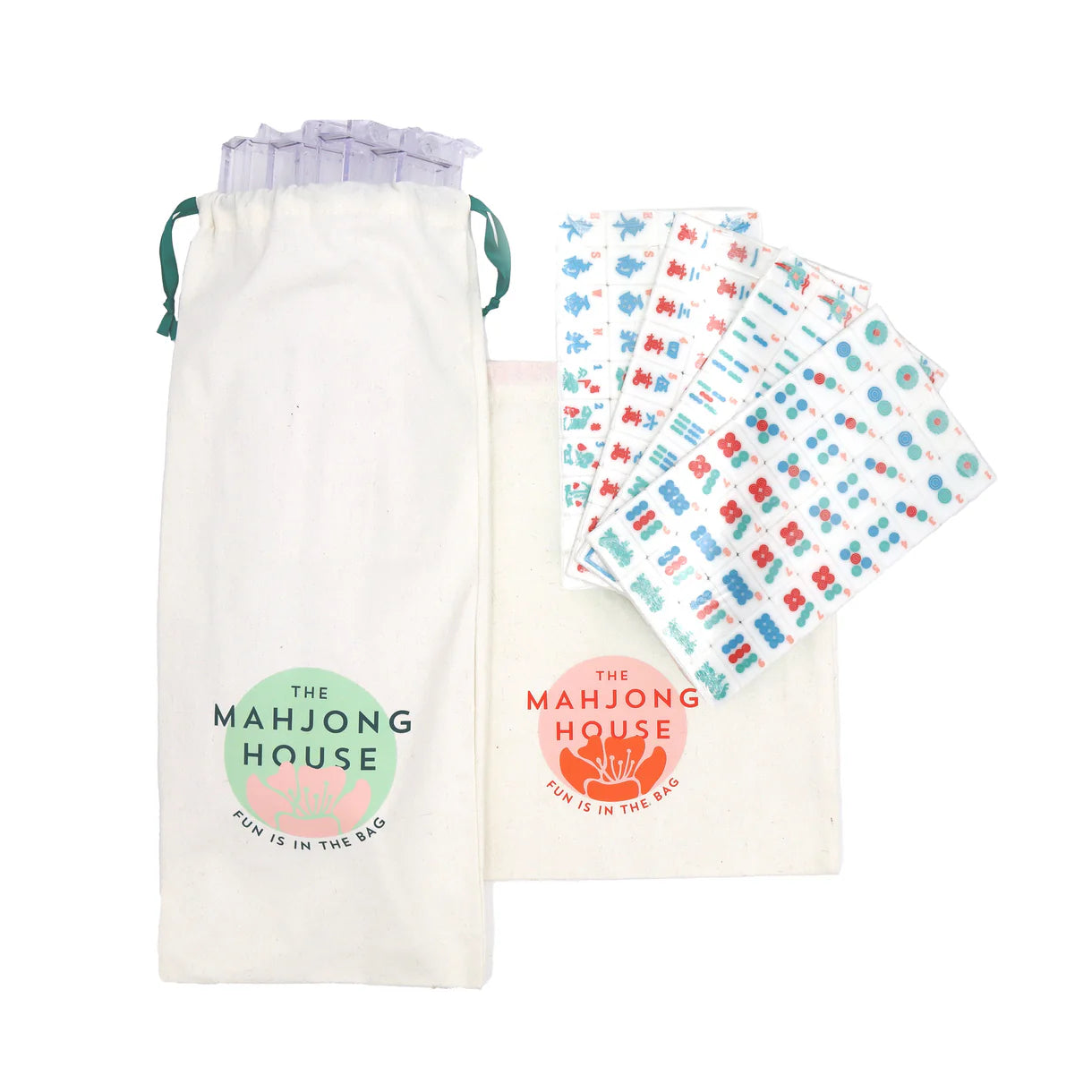 Mahjong Classic Tile Travel Set by The Mahjong House