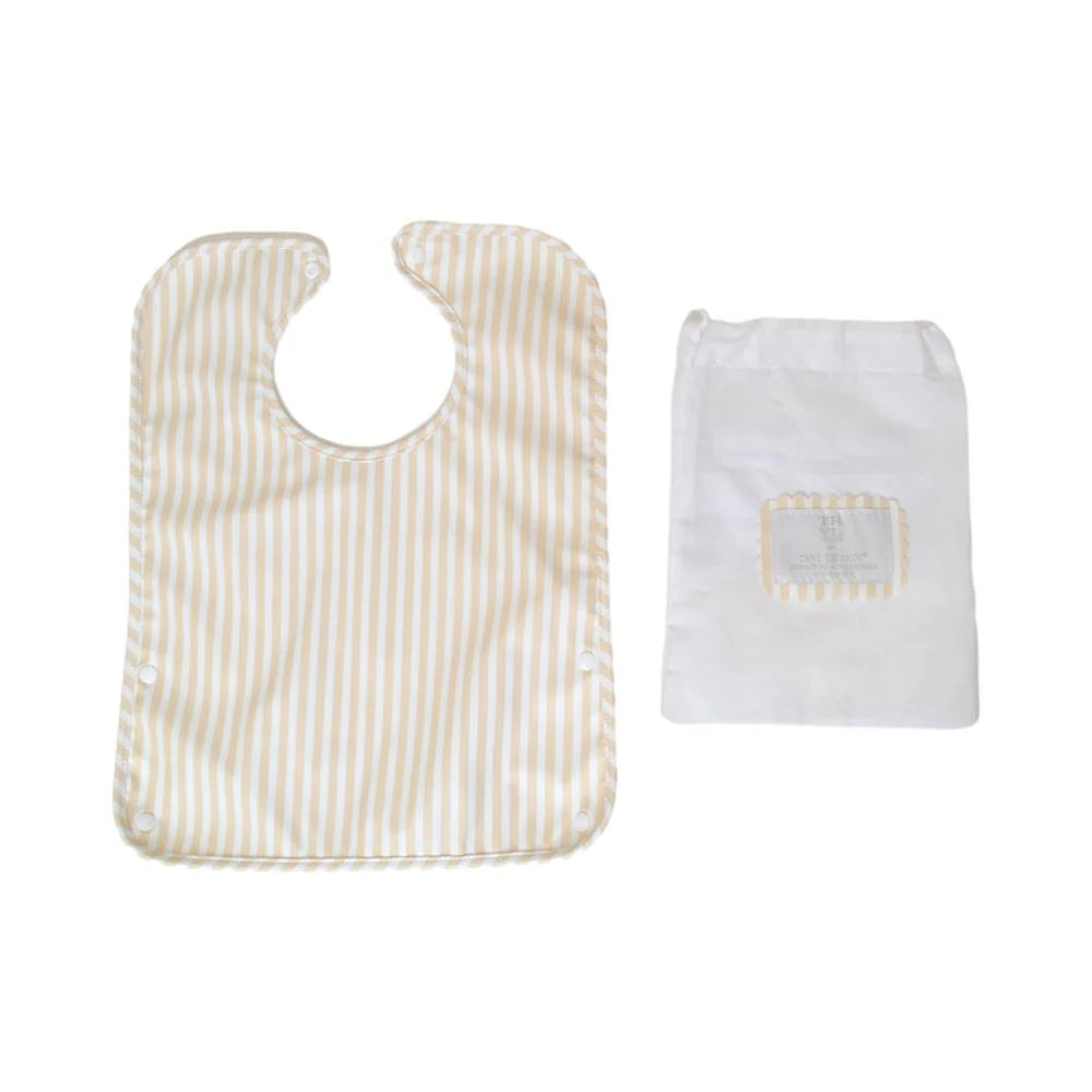 Best Bib Pimlico Stripe Pink by TRVL Design