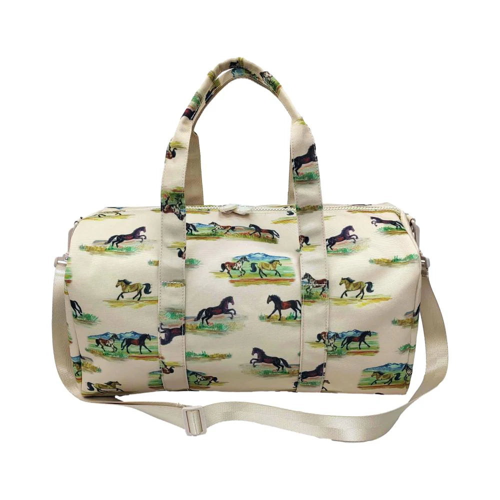 Weekender Duffel Bag Wild Horses by TRVL Design