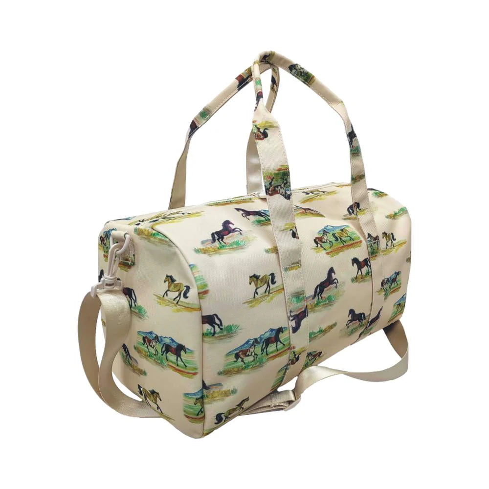 Weekender Duffel Bag Wild Horses by TRVL Design