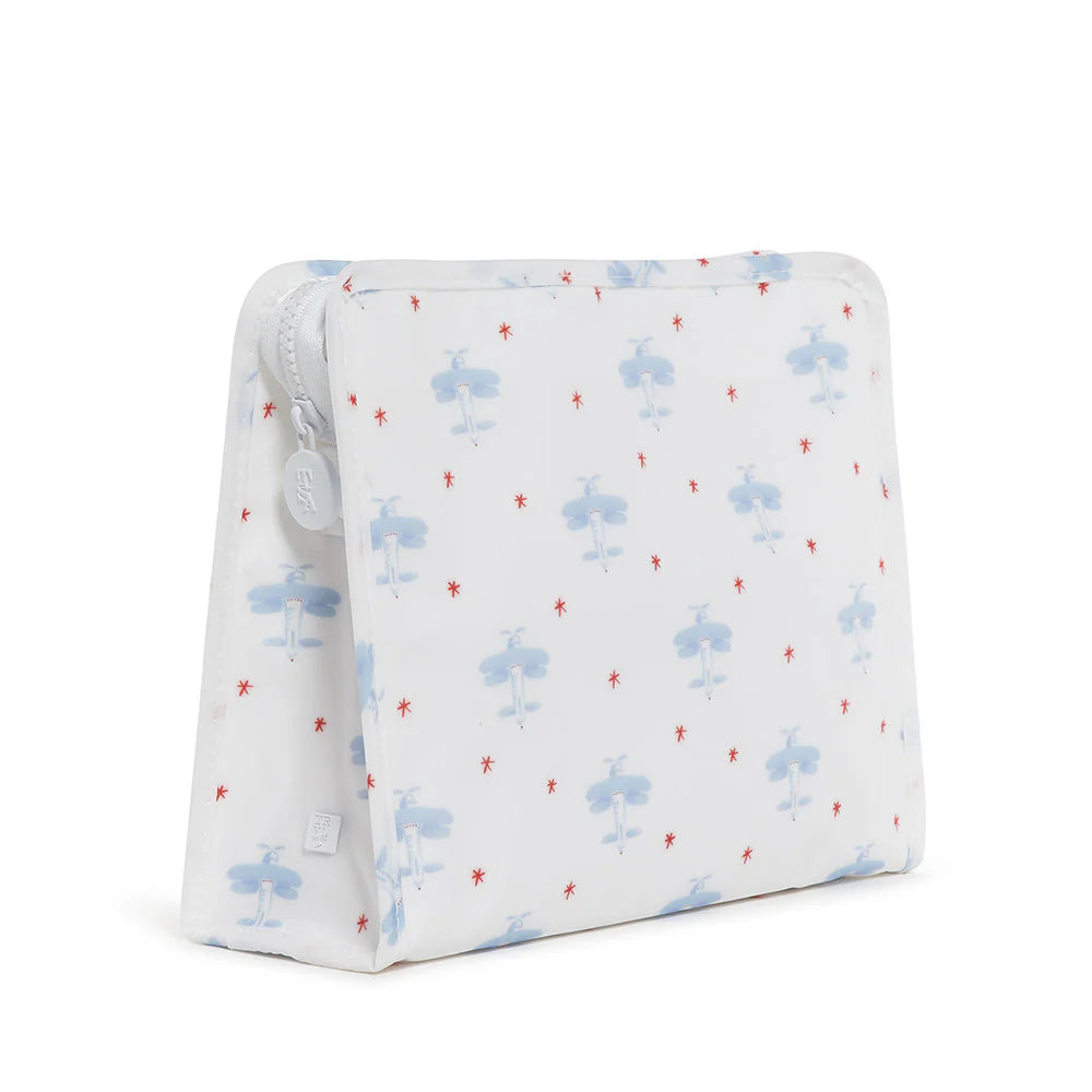 Roadie Large Zip Pouch David's Airplane by TRVL Design
