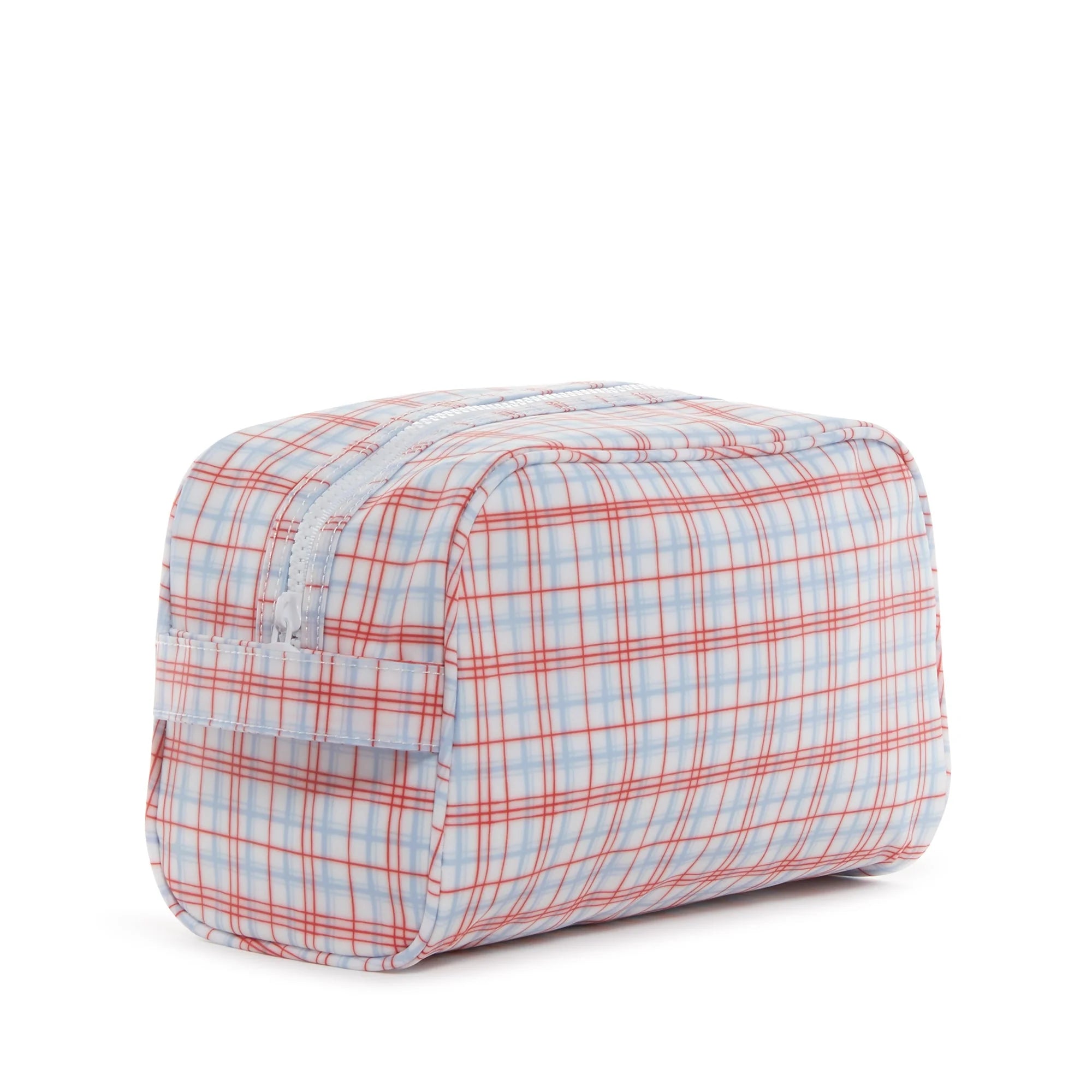 Stowaway Toiletry Bag Classic Plaid Red by TRVL Design