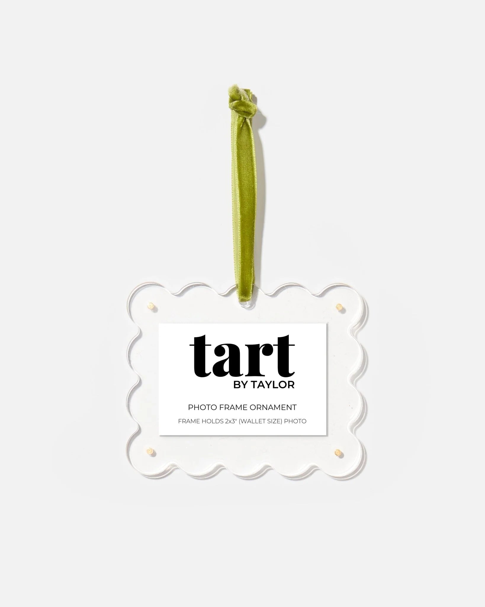 Mini Frame Ornament - Clear