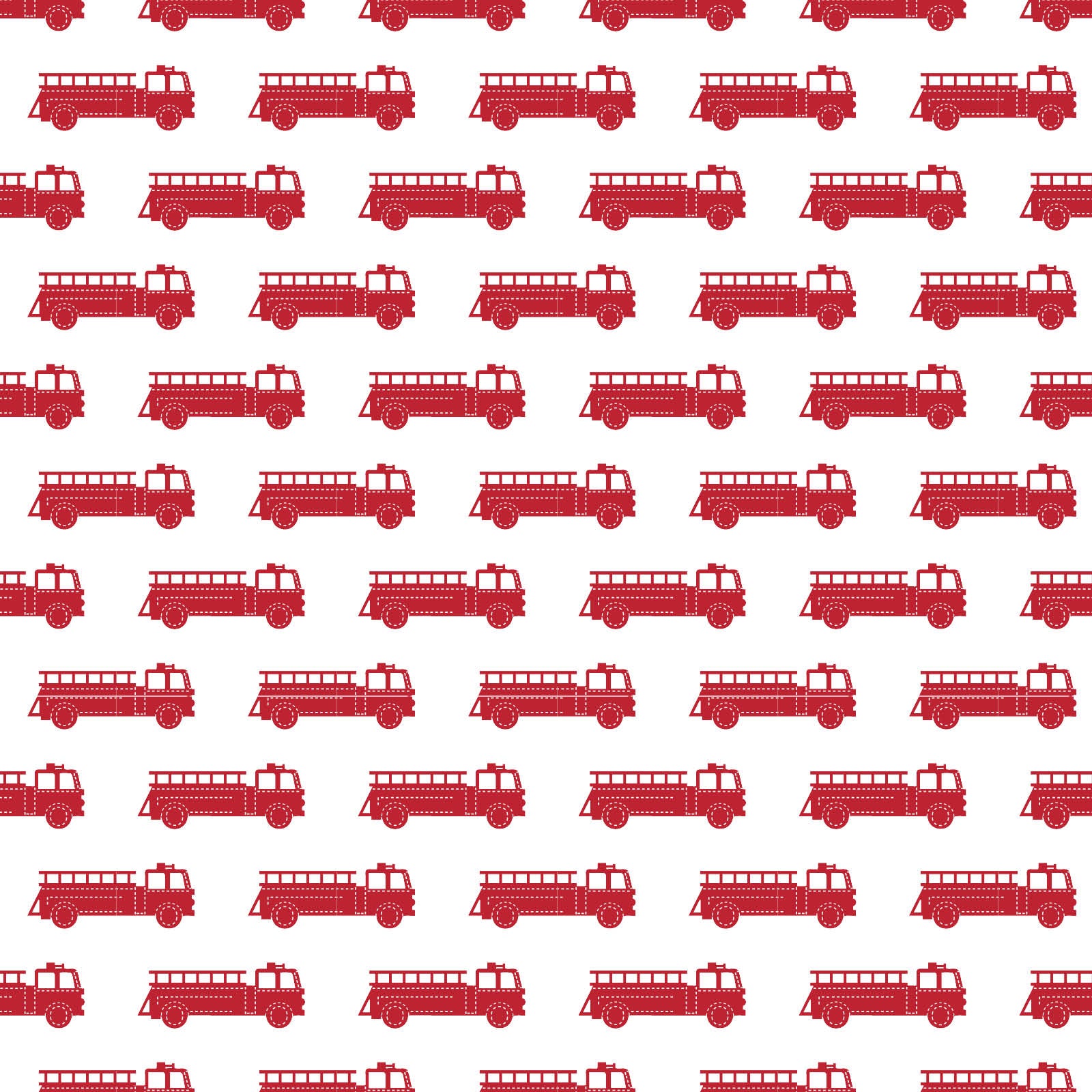Jack Boys' Pajama Pant Set - Fire Truck Red