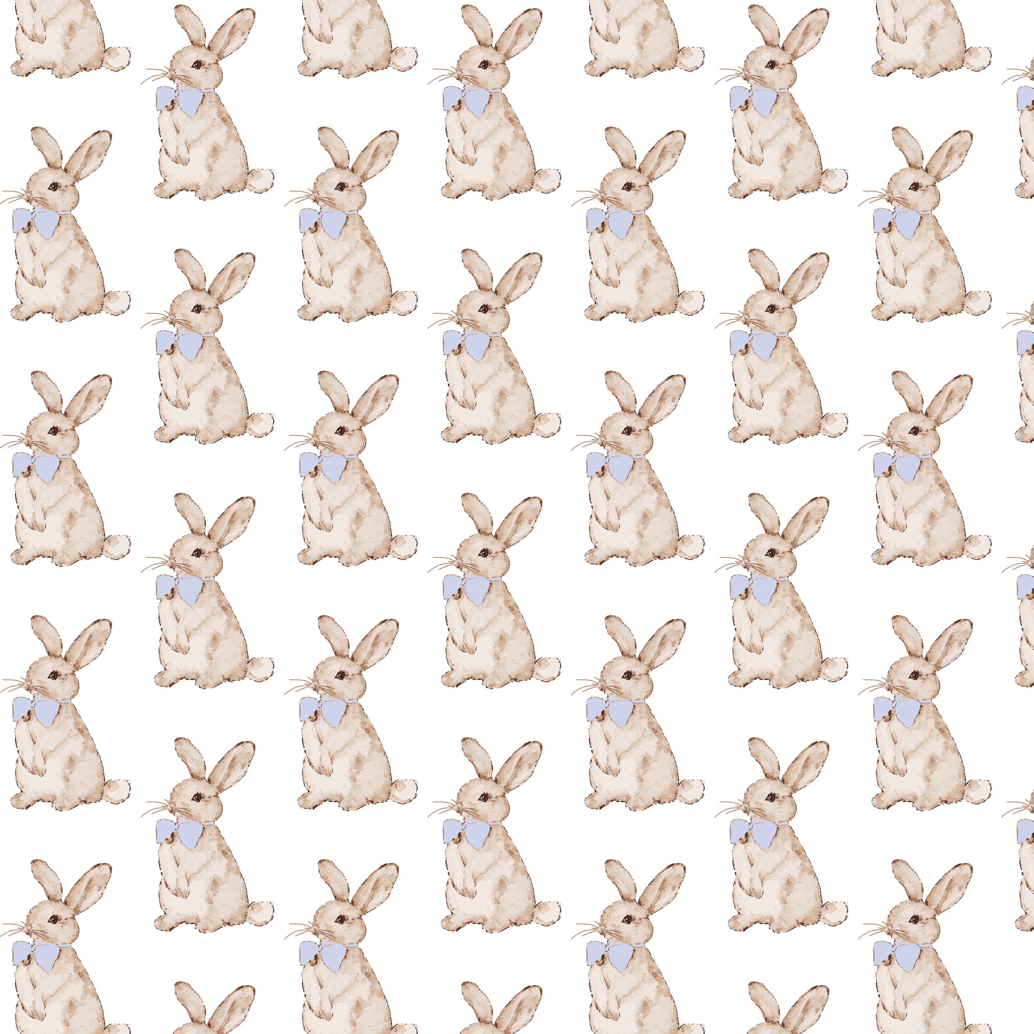 Parker Boys' Zipper Pajama - Easter Bunnies Blue