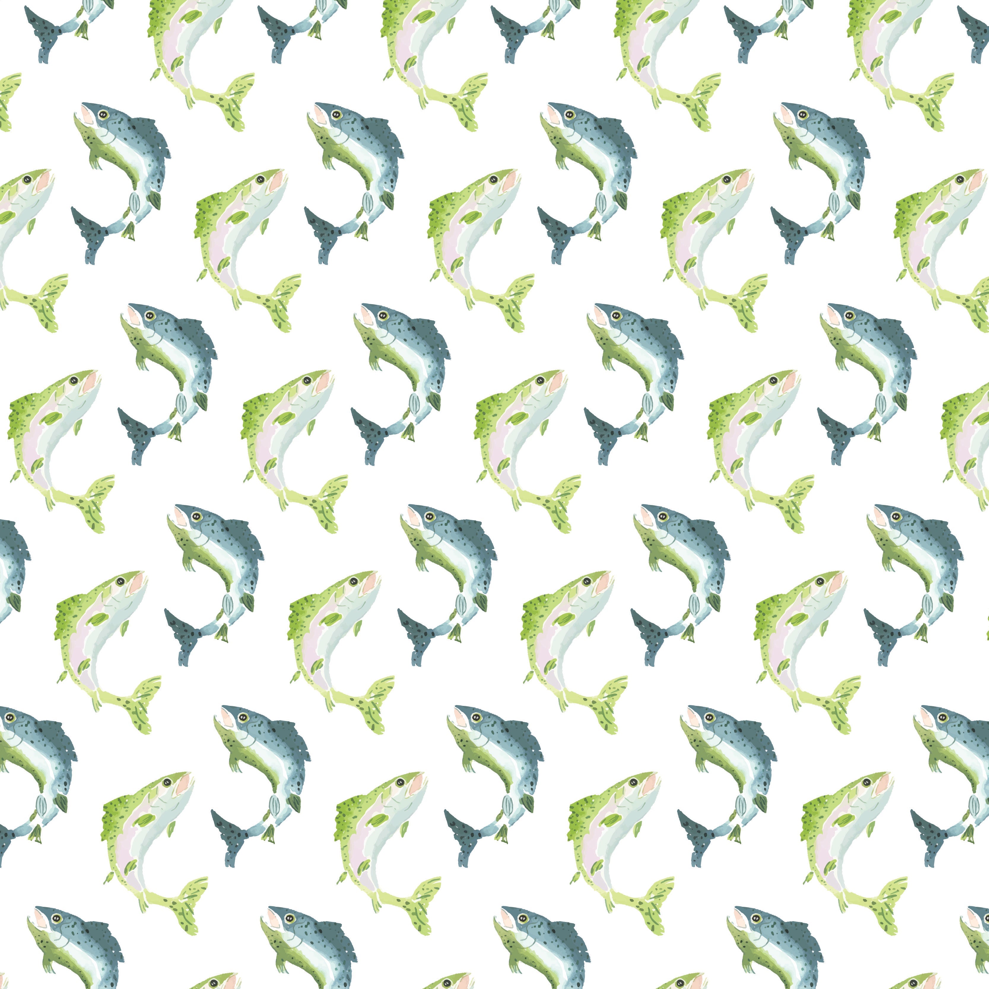 Charles Boys' Short Set - Jumping Trout