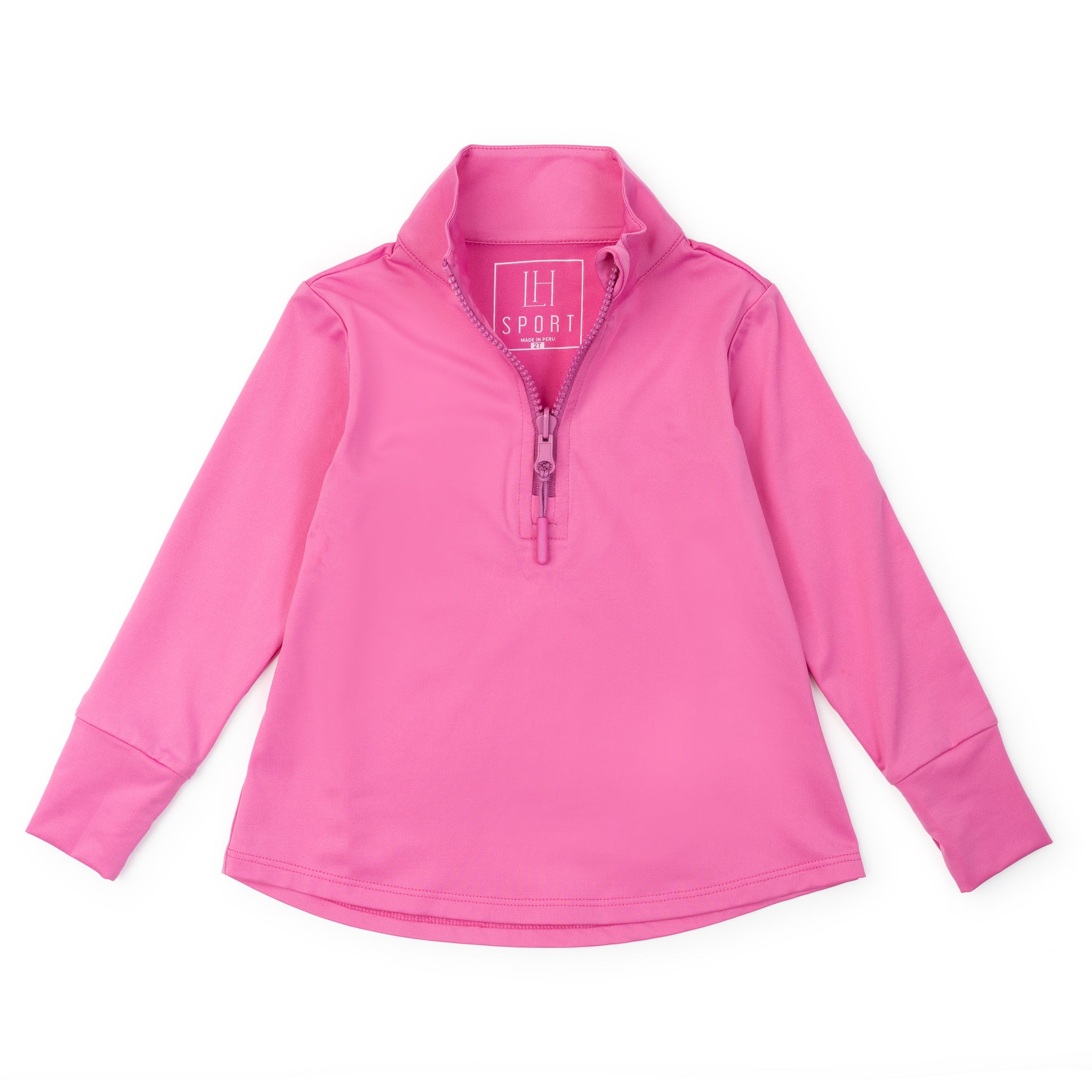 Blair Girls' Performance Pullover by LH Sport - Hot Pink