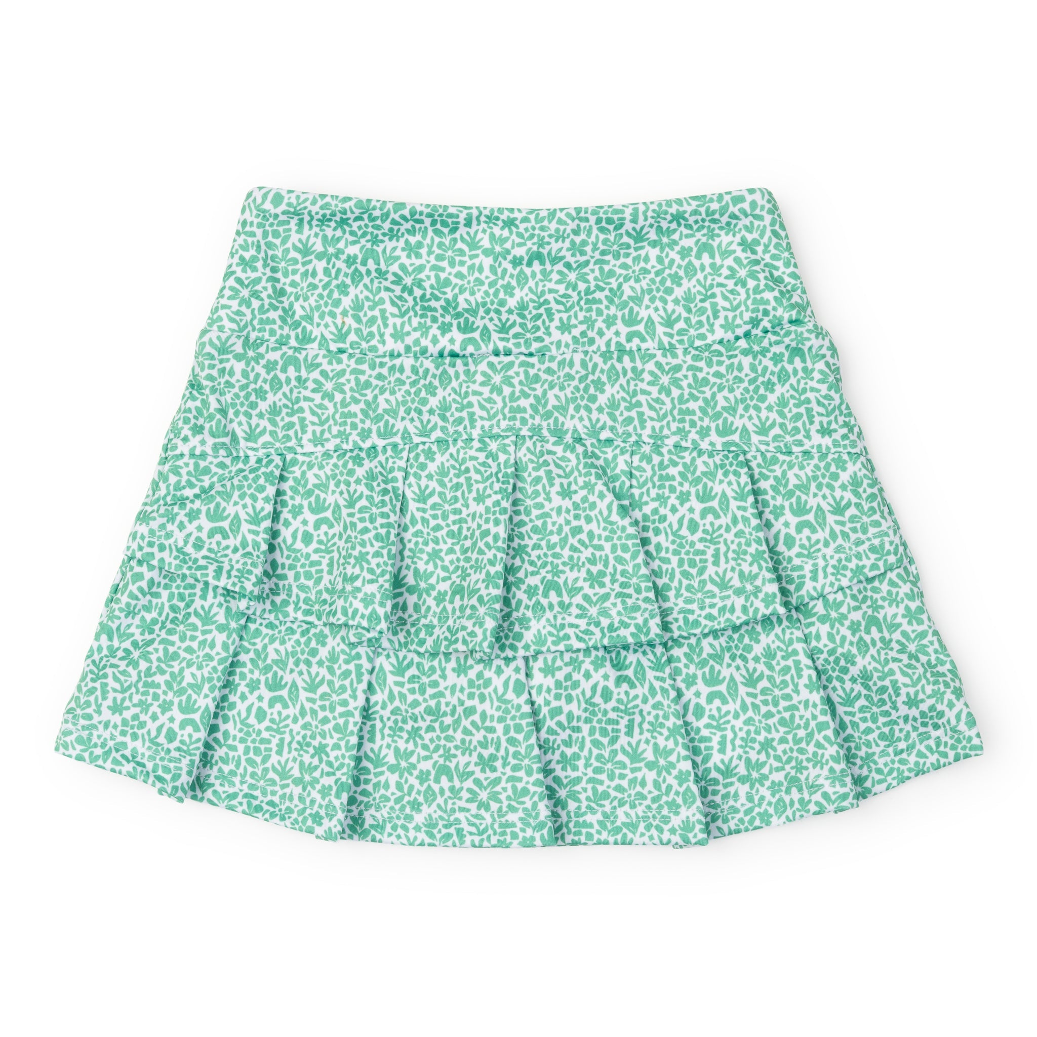 Margot Girls' Performance Skirt by LH Sport - Mod Meadow Classic Green