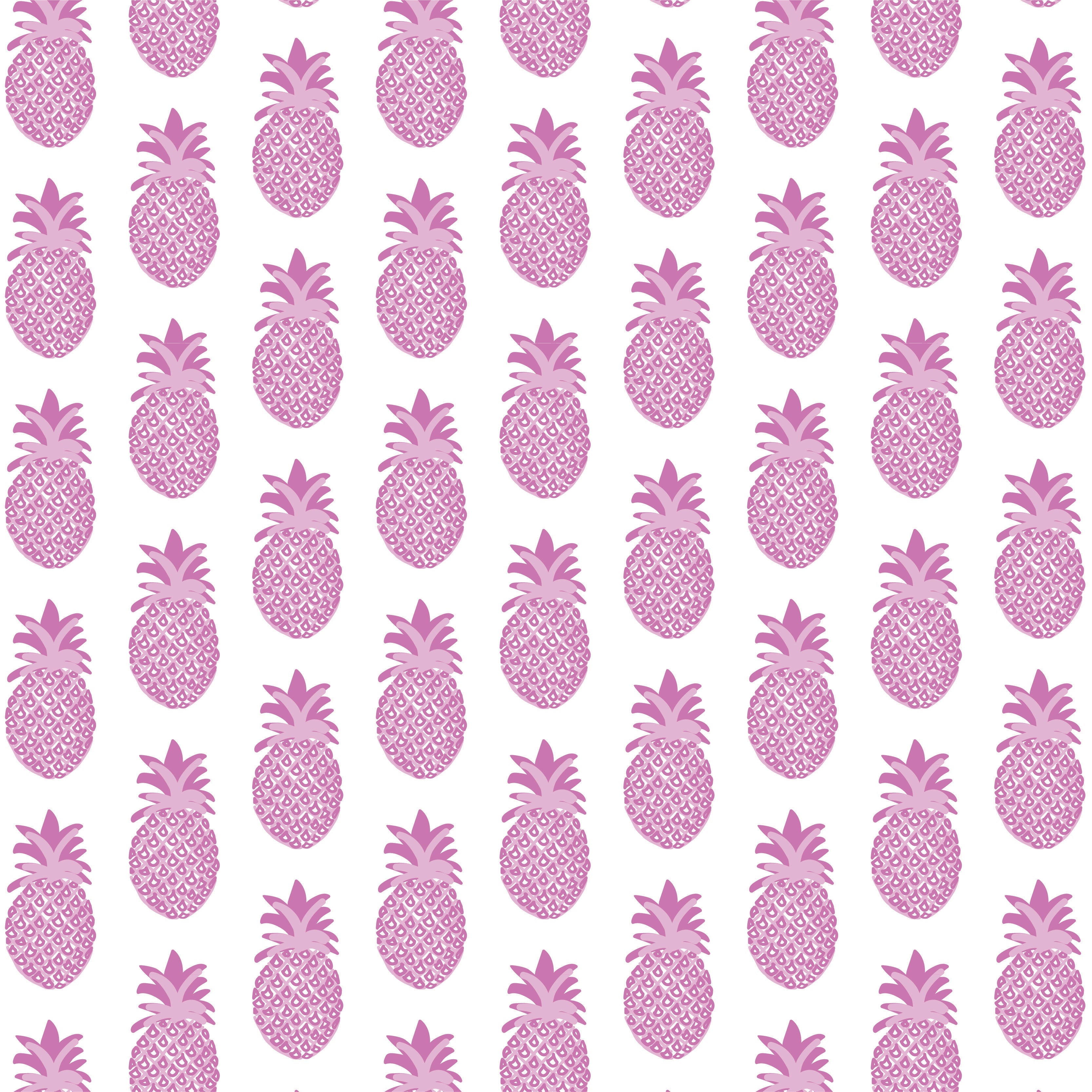 Parker Girls' Zipper Pajama - Palm Beach Pineapples