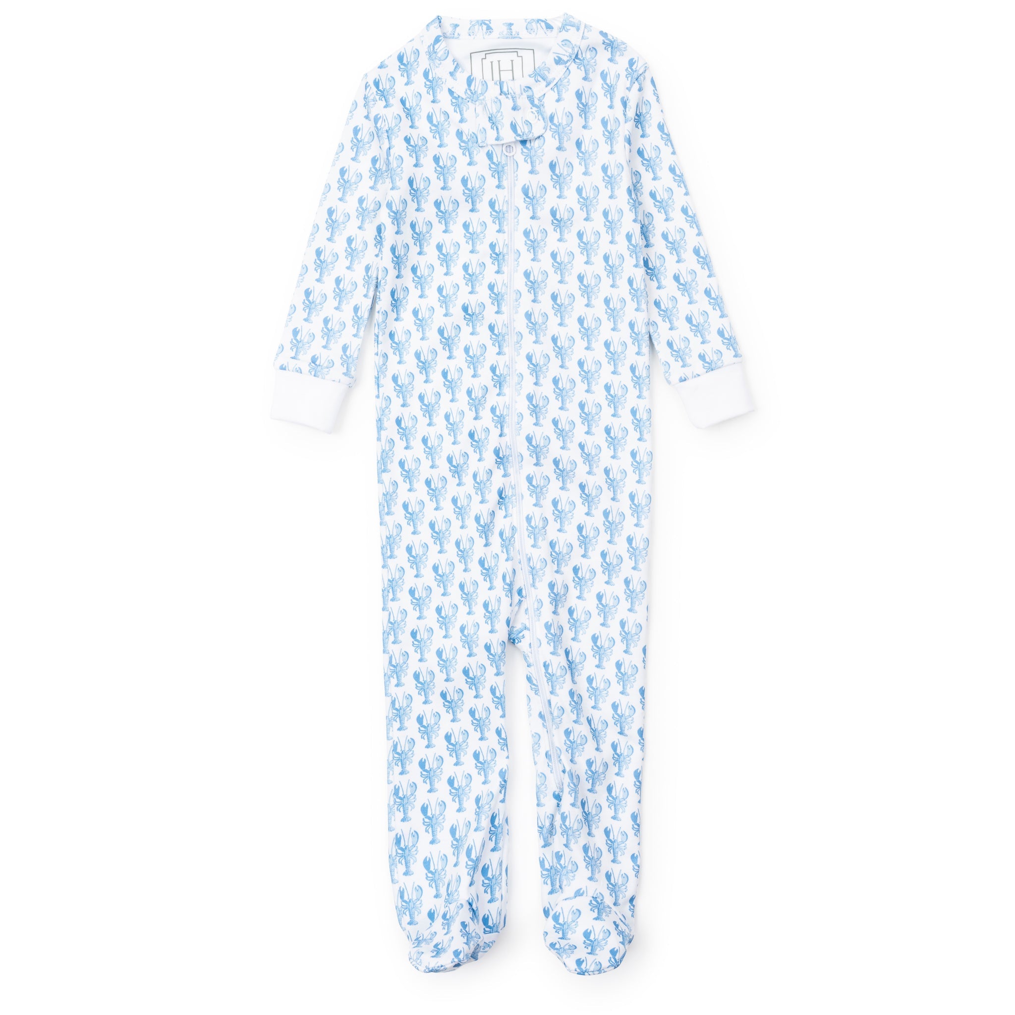 Parker Zipper Pajama - Maine Lobsters