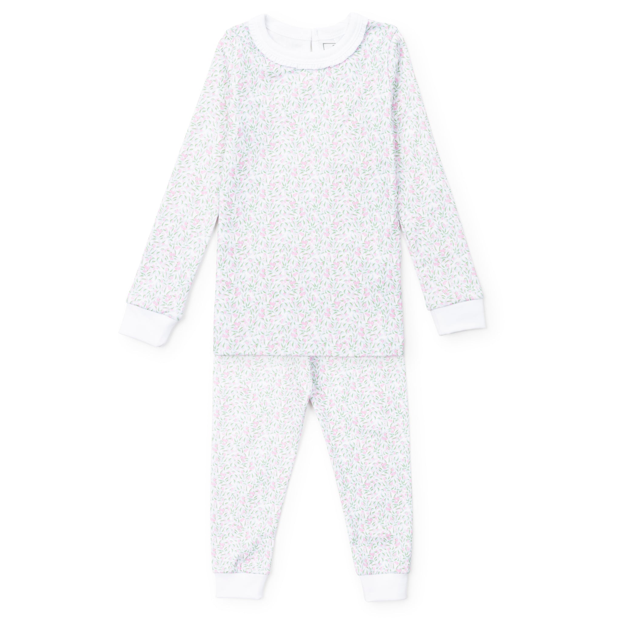 Ava Girls' Pajama Pant Set - Garden Soiree