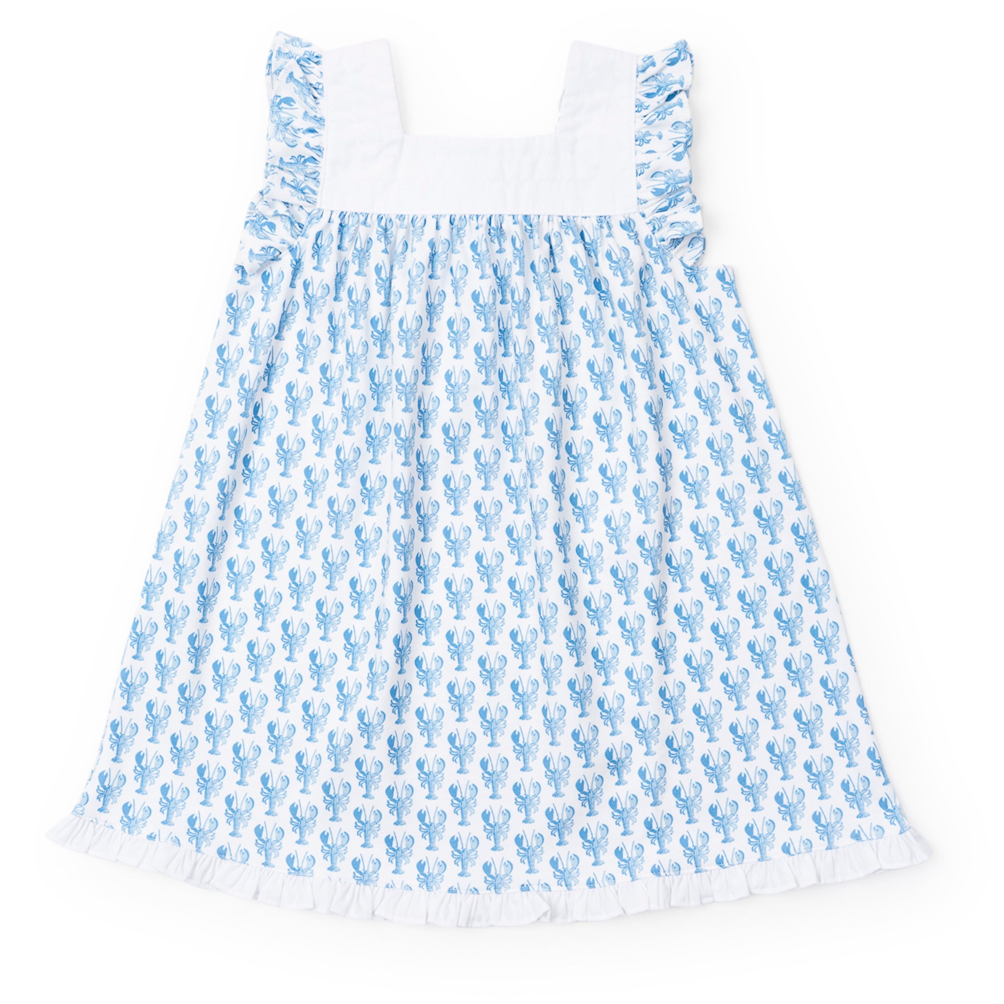 Caroline Girls' Dress - Maine Lobsters