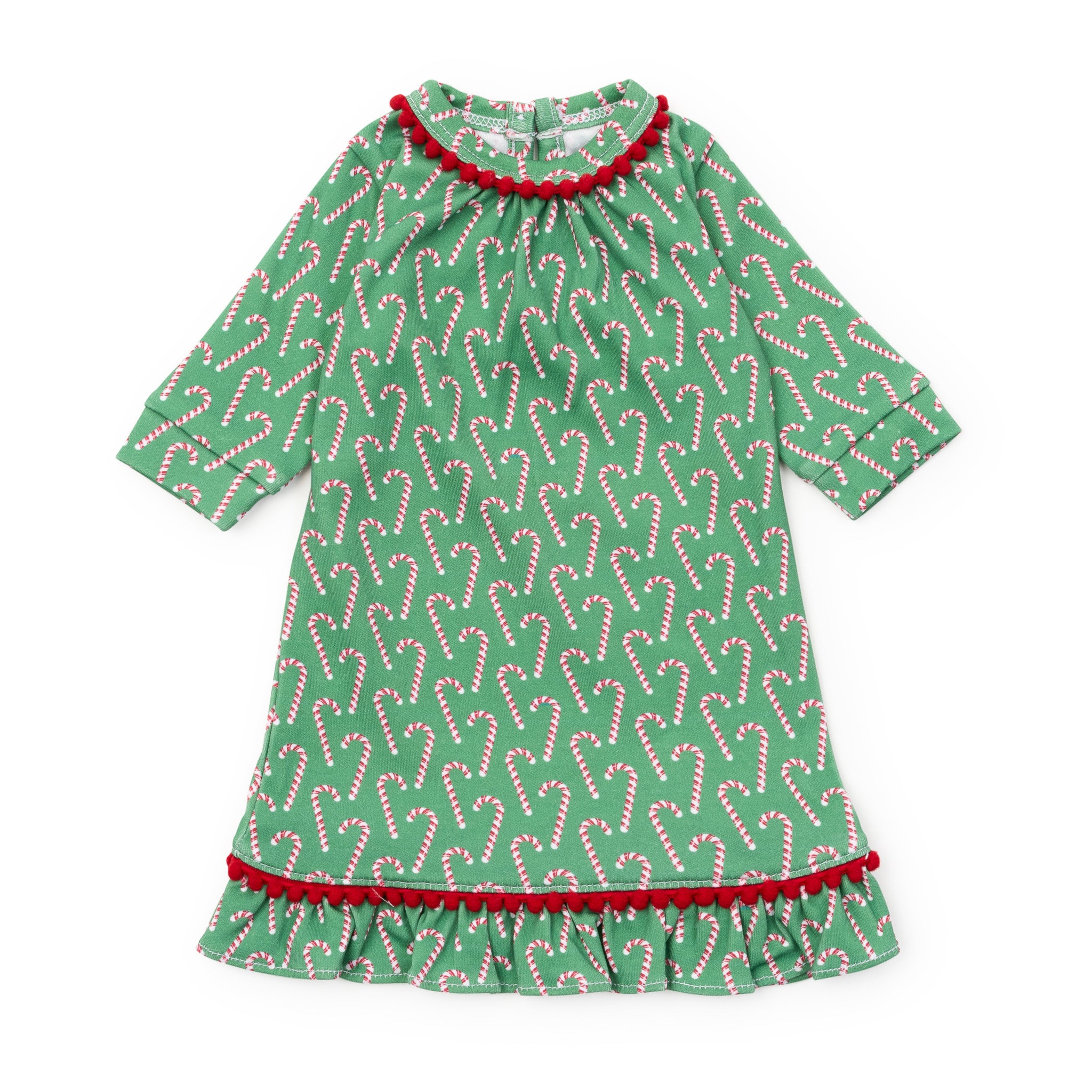 Carlin Doll Dress - Candy Cane Lane