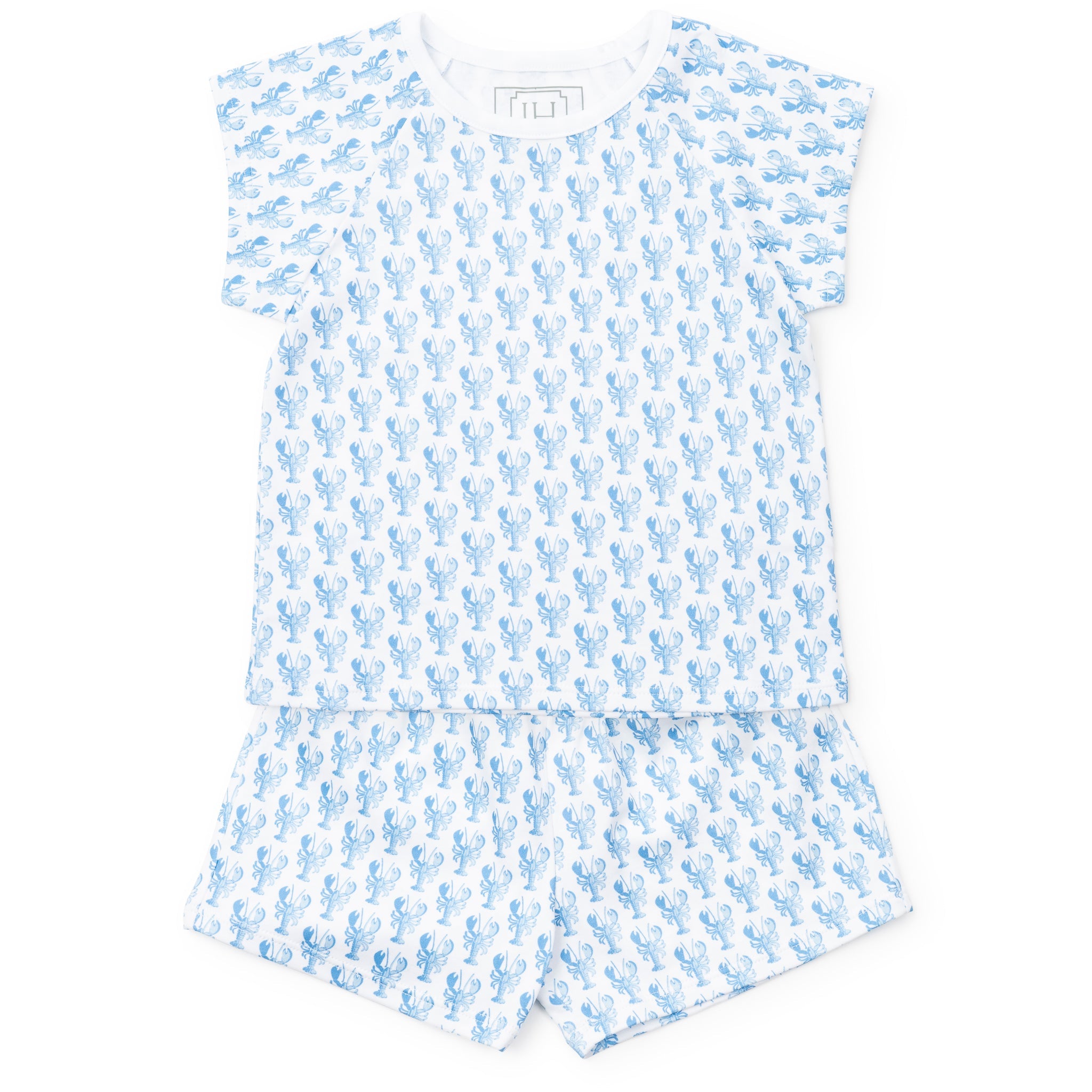 Emery Girls' Short Set - Maine Lobsters