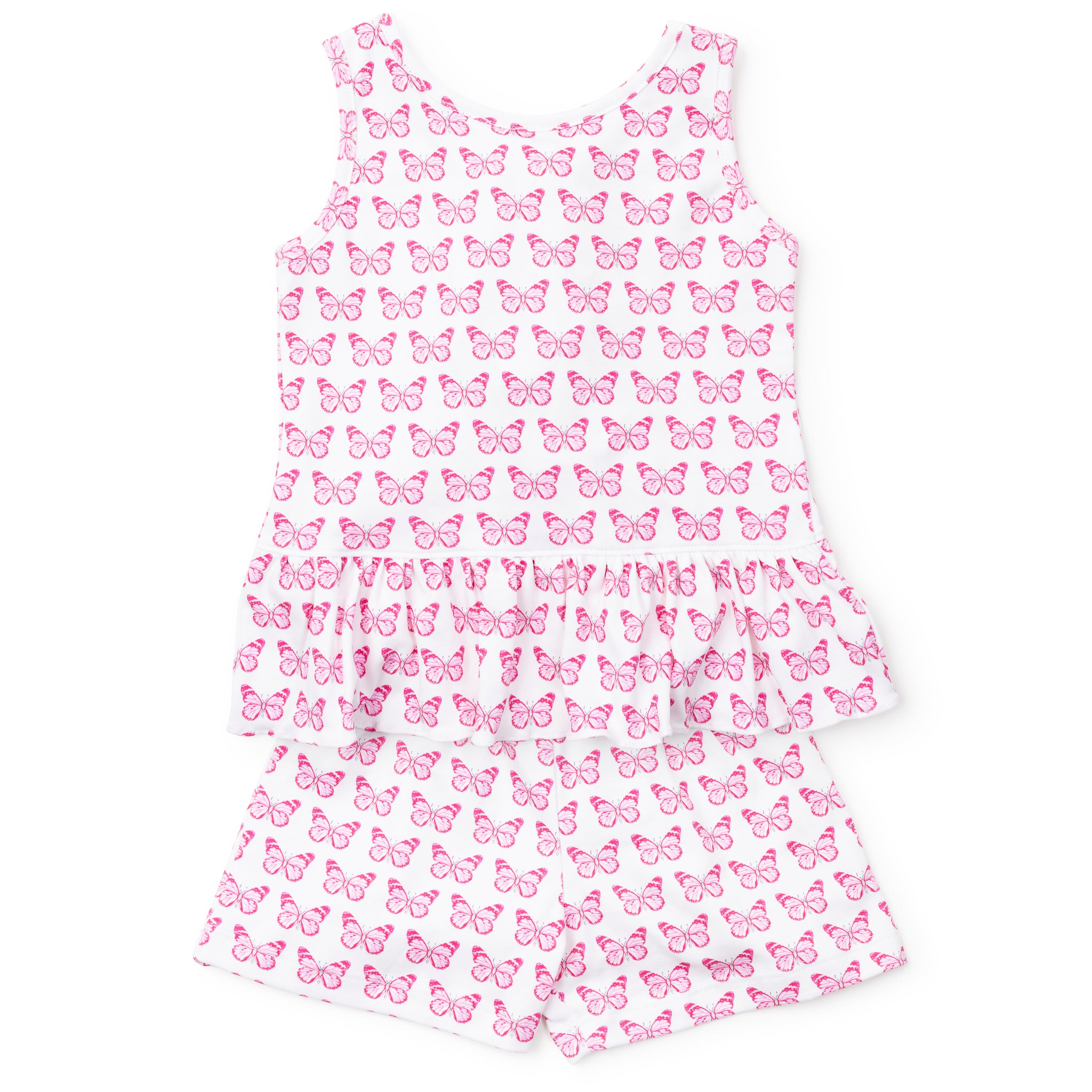 Poppy Girls' Short Set - Cartie Butterflies