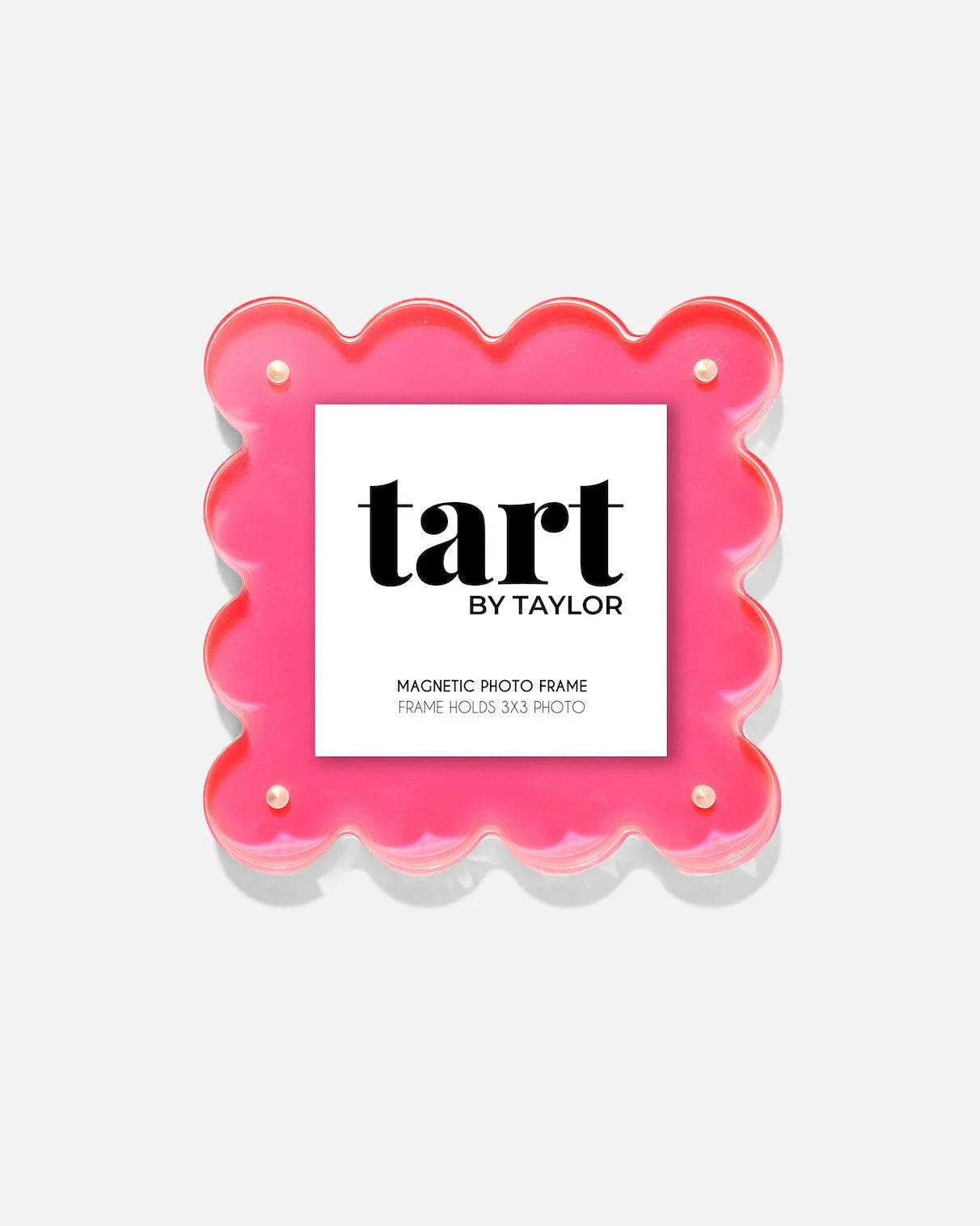 Mini Acrylic Picture Frame - Neon Pink