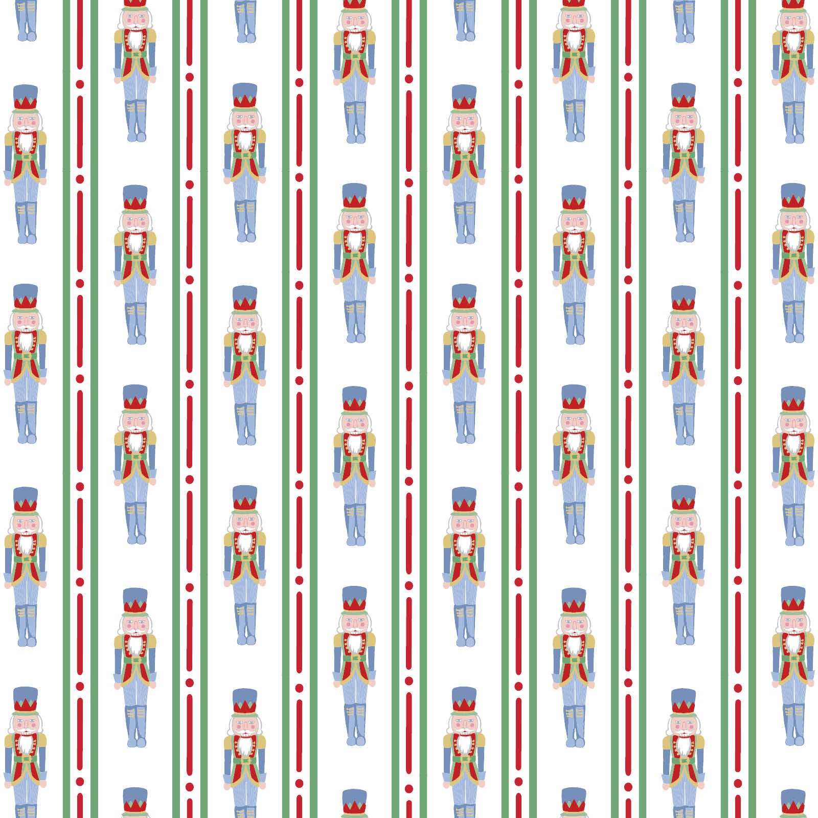 Marcia Women's Pajama Pant Set - Nutcracker Stripe