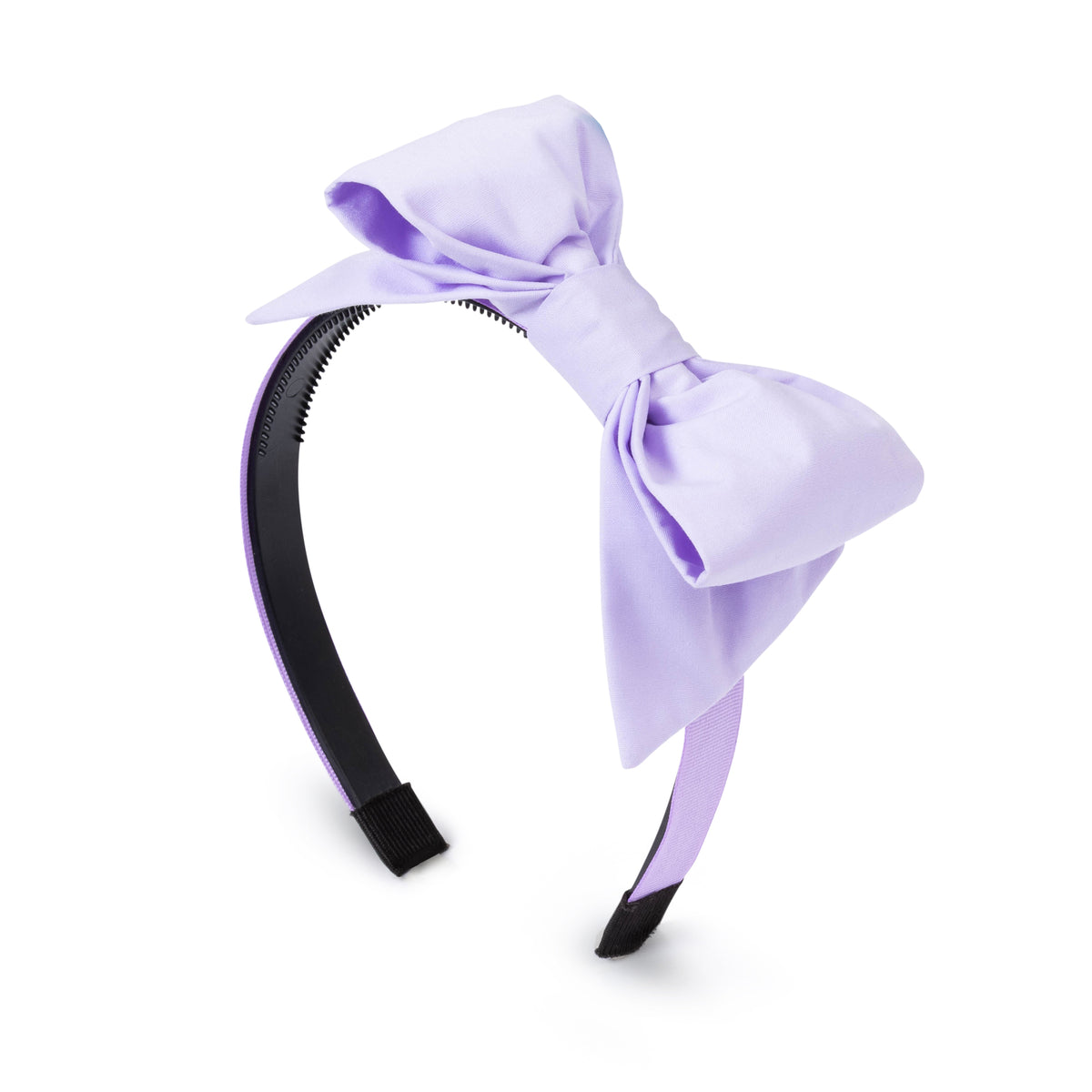 Lelet New York Lavender Ribbon Petite Headband NWT Headband Bow by The Bow Next Door - Lilac | Lila & Hayes main image 3