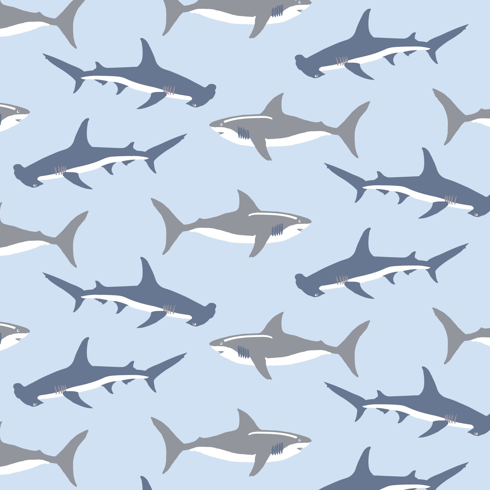 Swimming Sharks