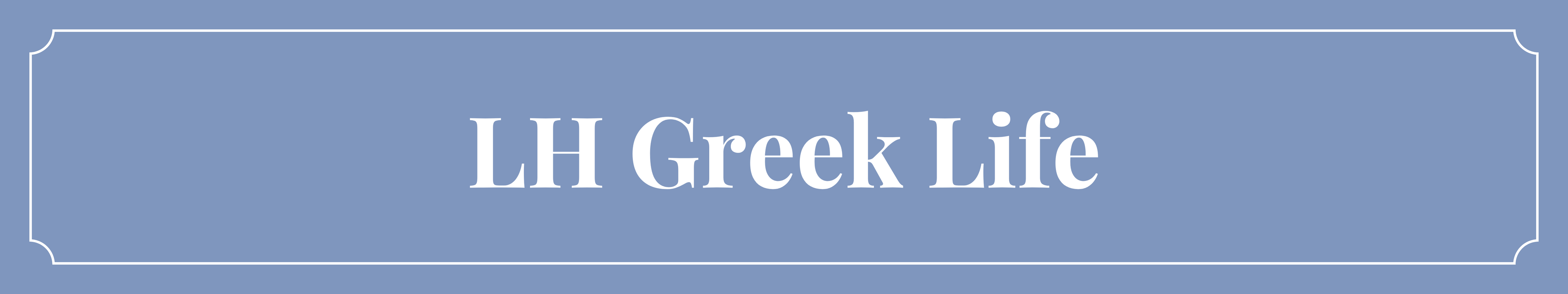 LH Greek Life