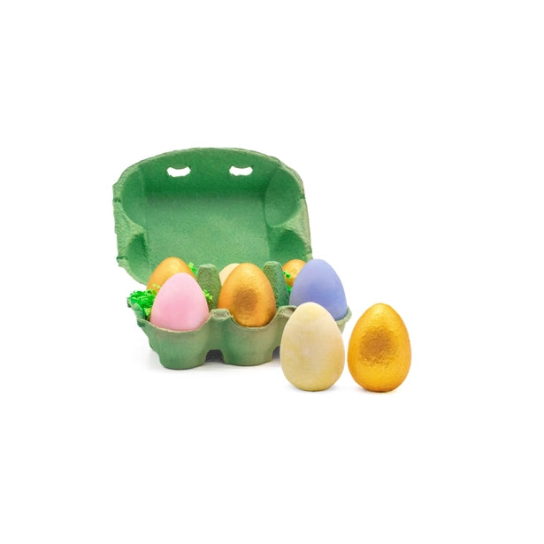 Bunny's 6 Eggs Handmade Sidewalk Chalk