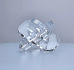 Everyday Decorative Acrylic Infinito Knot - Clear Kidswear