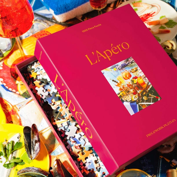 Buy L'apéro 1000 Piece Puzzle by Pieceworks Puzzles kids clothing online