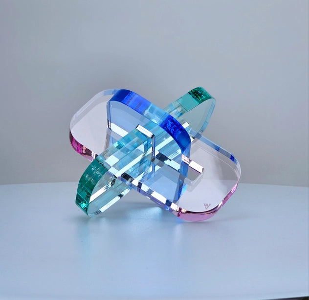 Everyday Decorative Acrylic Infinito Knot - Multi Color Kidswear