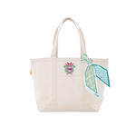 Everyday Sorority Embroidered Canvas Tote Bag with Twilly - Pi Beta Phi Kidswear