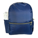 Everyday Medium Backpack with Pockets Navy Nylon by Mint Sweet Little Things Kidswear