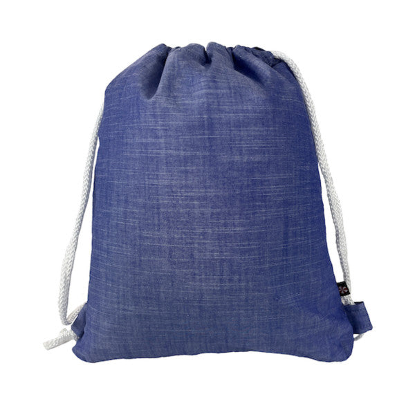 Everyday Sling Backpack Navy Chambray by Mint Sweet Little Things Kidswear