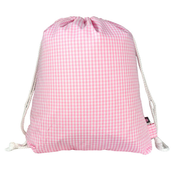 Sling Backpack Pink Gingham by Mint Sweet Little Things