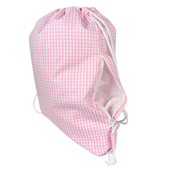 Sling Backpack Pink Gingham by Mint Sweet Little Things