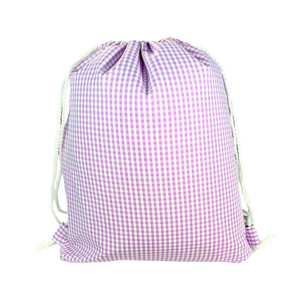 Sling Backpack Lilac Gingham by Mint Sweet Little Things