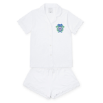 Everyday Melissa Women's Pajama Short Set - Delta Gamma Embroidery Kidswear