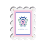 Everyday Sorority Scalloped Acrylic Frame - Delta Gamma Kidswear
