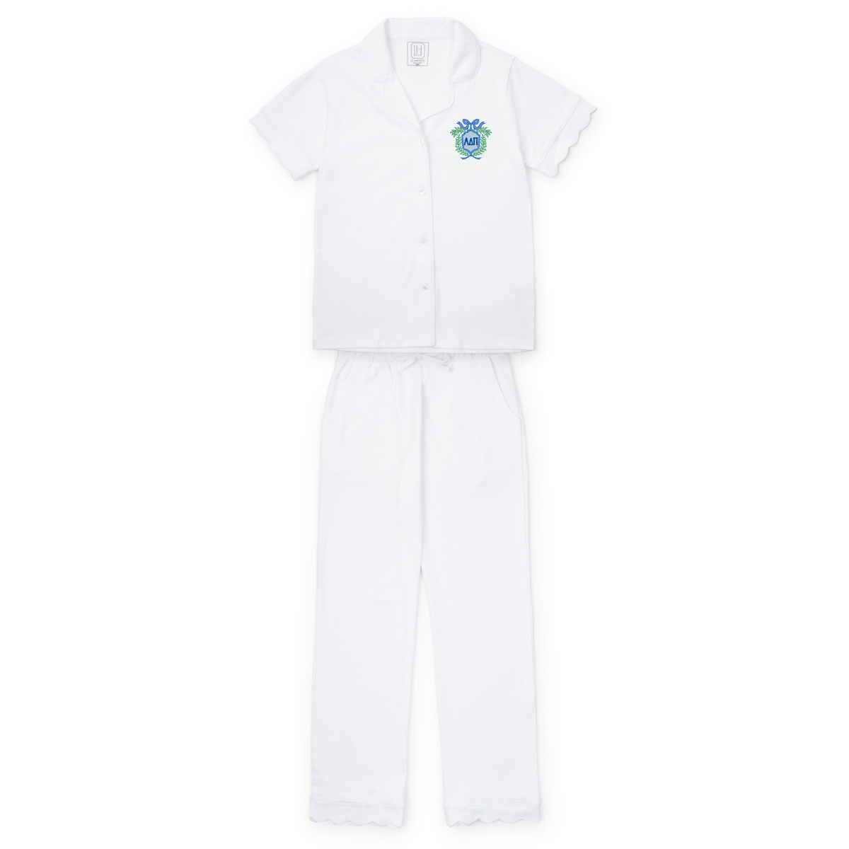 Everyday Megan Women's Pajama Pant Set - Alpha Delta Pi Embroidery Kidswear