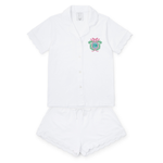 Everyday Melissa Women's Pajama Short Set - Zeta Tau Alpha Embroidery Kidswear