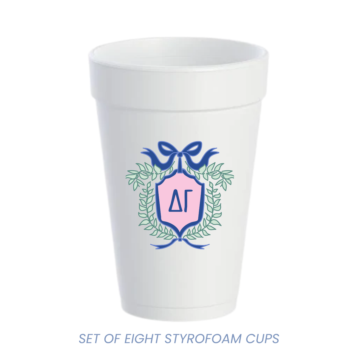 Everyday Sorority Styrofoam Cups - Delta Gamma Kidswear