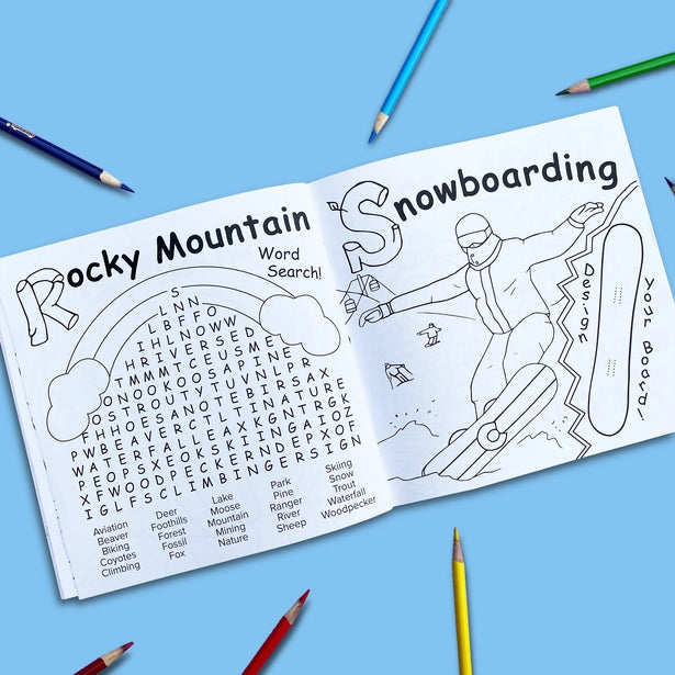 The World Famous Colorado Alphabet Coloring Book