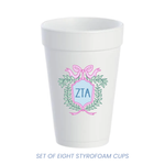 Everyday Sorority Styrofoam Cups - Zeta Tau Alpha Kidswear