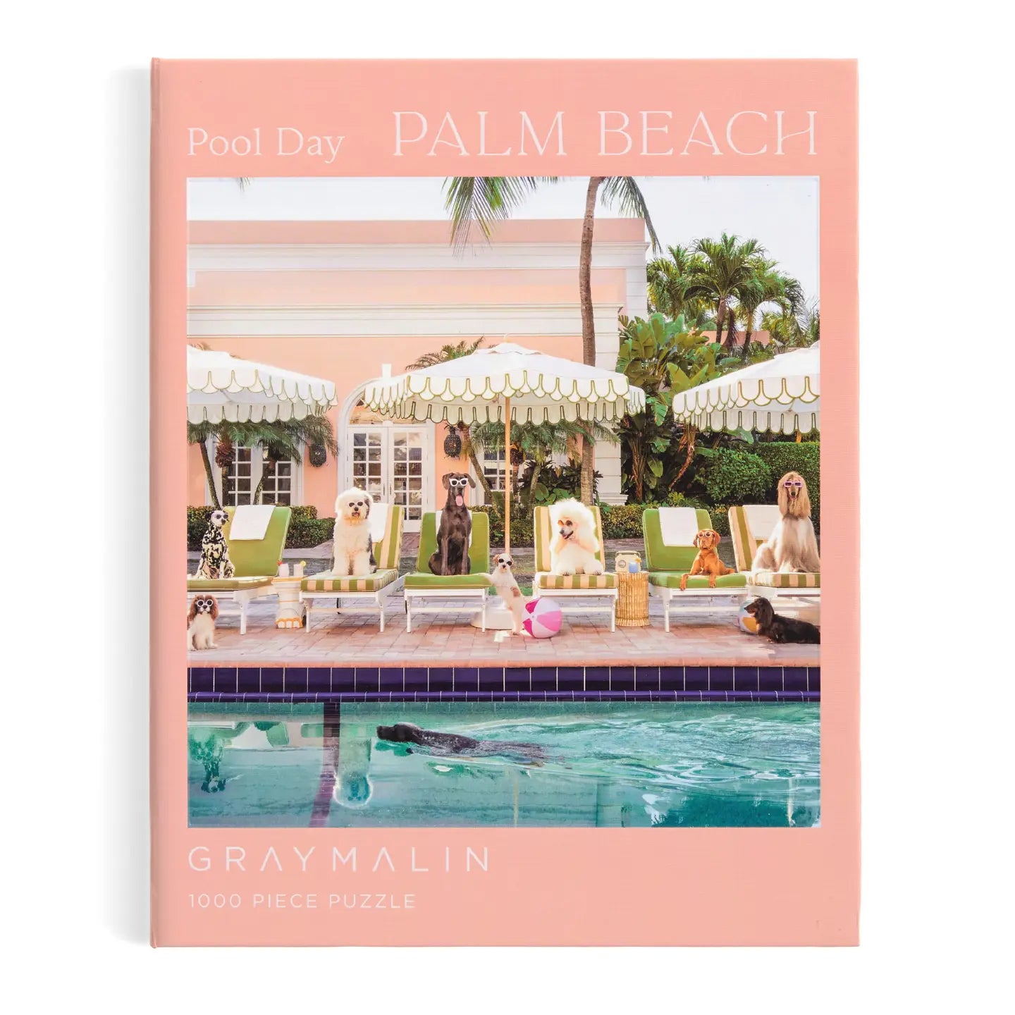 Gray Malin Palm Beach 1000 Piece Book Box Puzzle