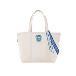 Everyday Sorority Embroidered Canvas Tote Bag with Twilly - Kappa Kappa Gamma Kidswear