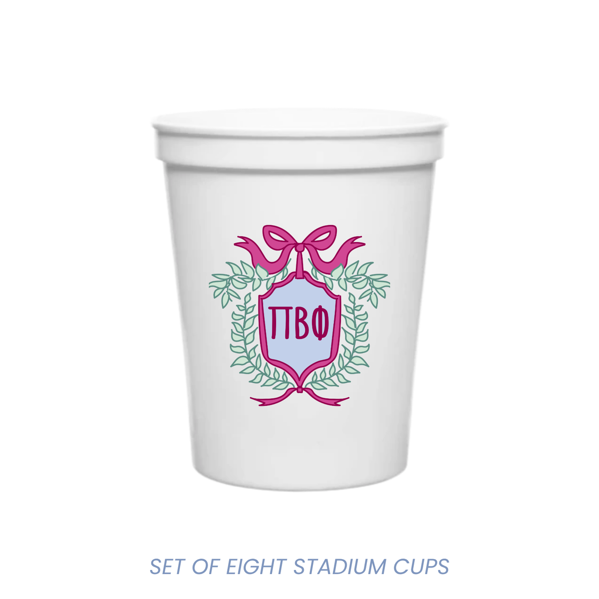 Everyday Sorority Stadium Cups - Pi Beta Phi Kidswear