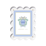 Everyday Sorority Scalloped Acrylic Frame - Tri Delta Kidswear