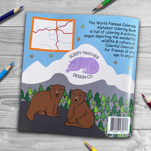 The World Famous Colorado Alphabet Coloring Book